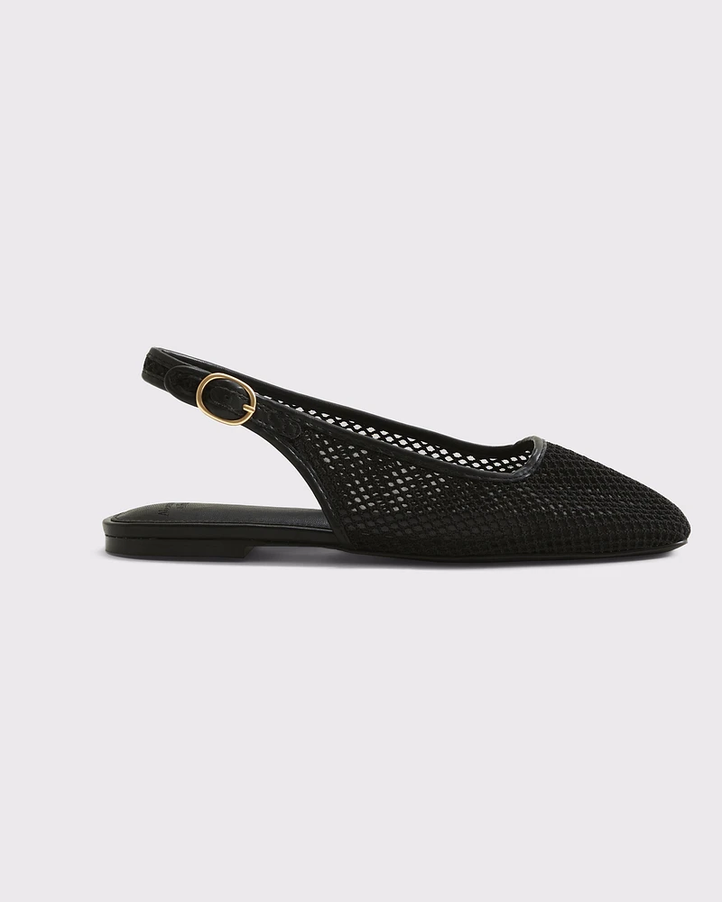 Slingback Crochet-Style Flats