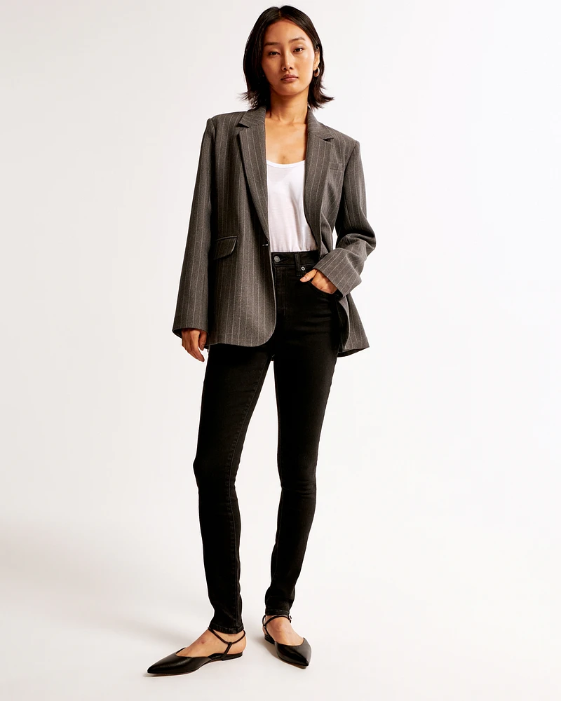 High Rise Super Skinny Ankle Jean