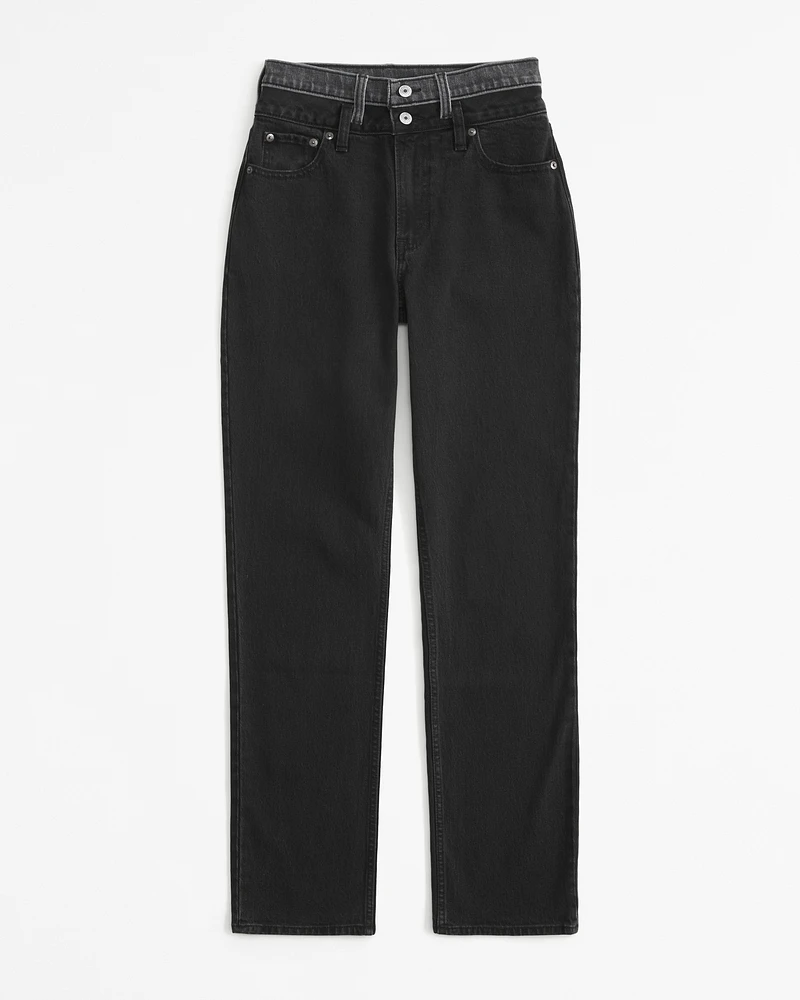Curve Love Ultra High Rise 90s Straight Jean