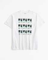 Short-Sleeve Oversized Maripol Graphic Tee