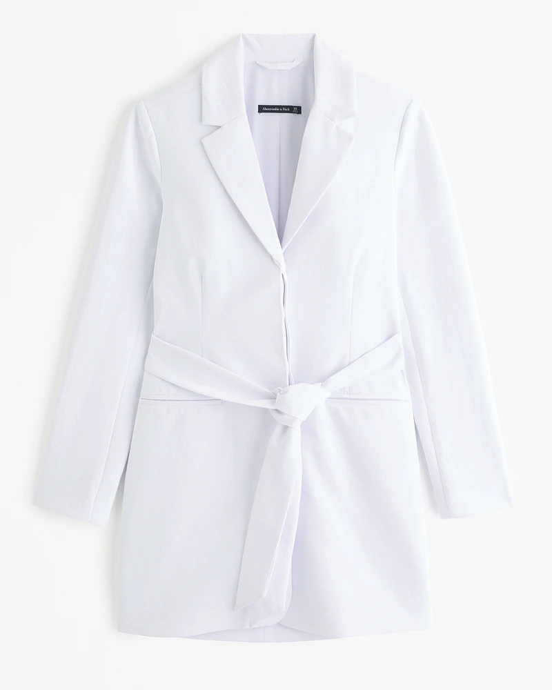 Crepe Blazer Dress