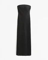 The A&F Julia Slip Strapless Scarf Maxi Dress