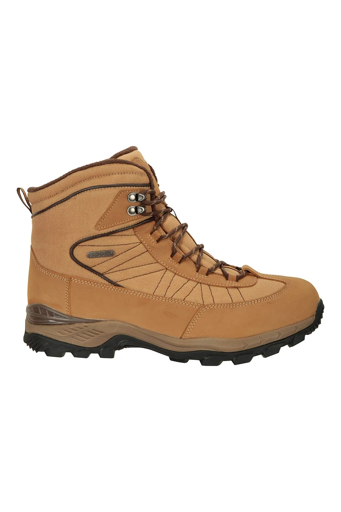 Boulder Mens Winter Trekker Waterproof Thermal Boots