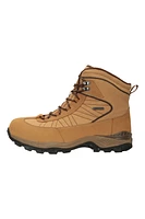 Boulder Mens Winter Trekker Waterproof Thermal Boots