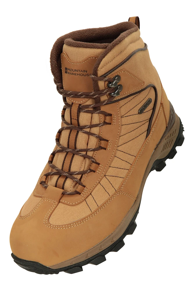 Boulder Mens Winter Trekker Waterproof Thermal Boots
