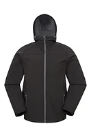Exodus Mens Water-Resistant Softshell Jacket
