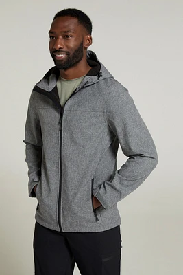 Reykjavik Textured Mens Windproof Softshell