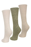 Outdoor Womens Mid-Calf Hiking Socks 3-Pack