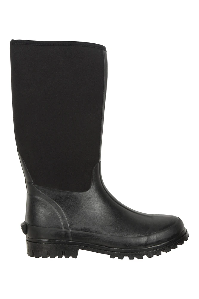 Mens Neoprene Long Mucker Rain Boots
