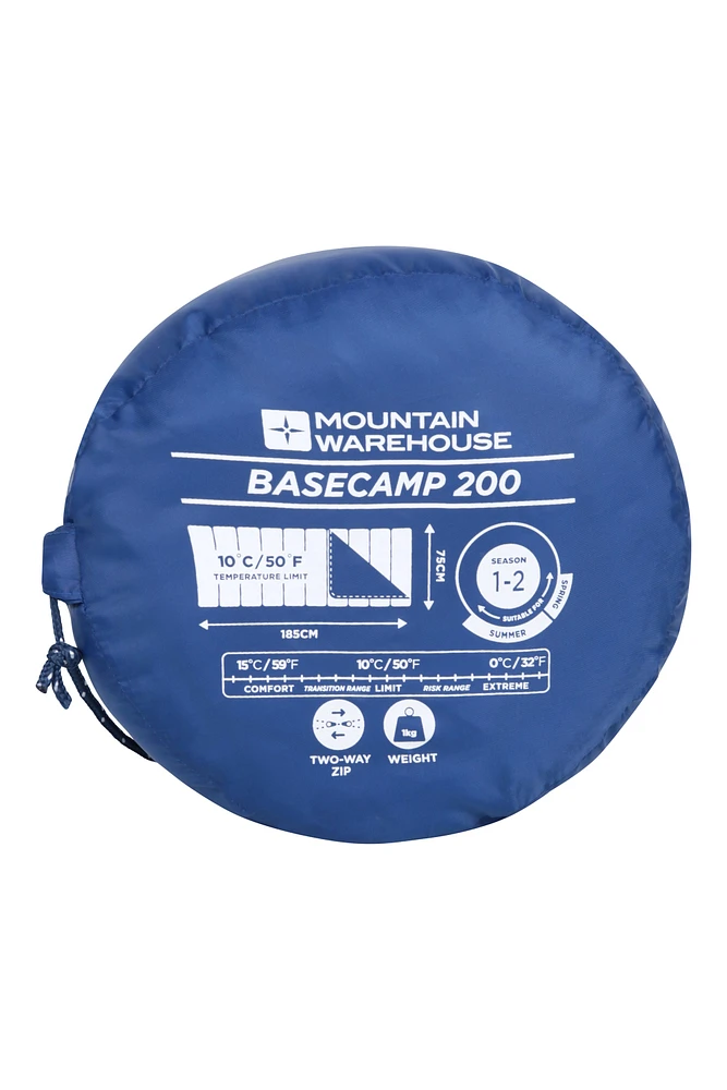 Basecamp 200 15°C Sleeping Bag