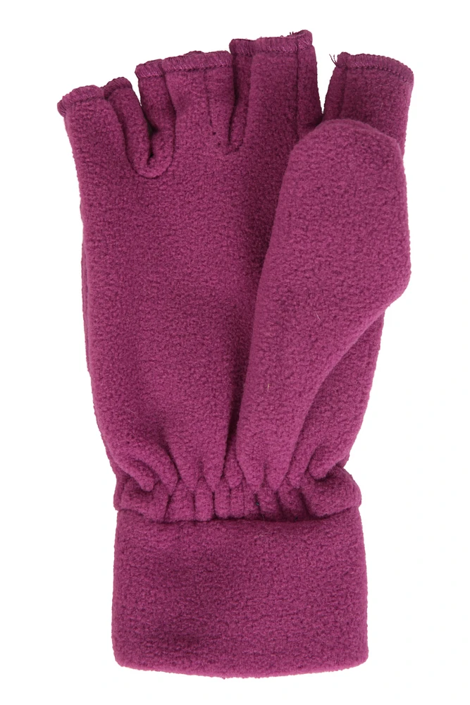Fingerless Fleece Kids Mitten
