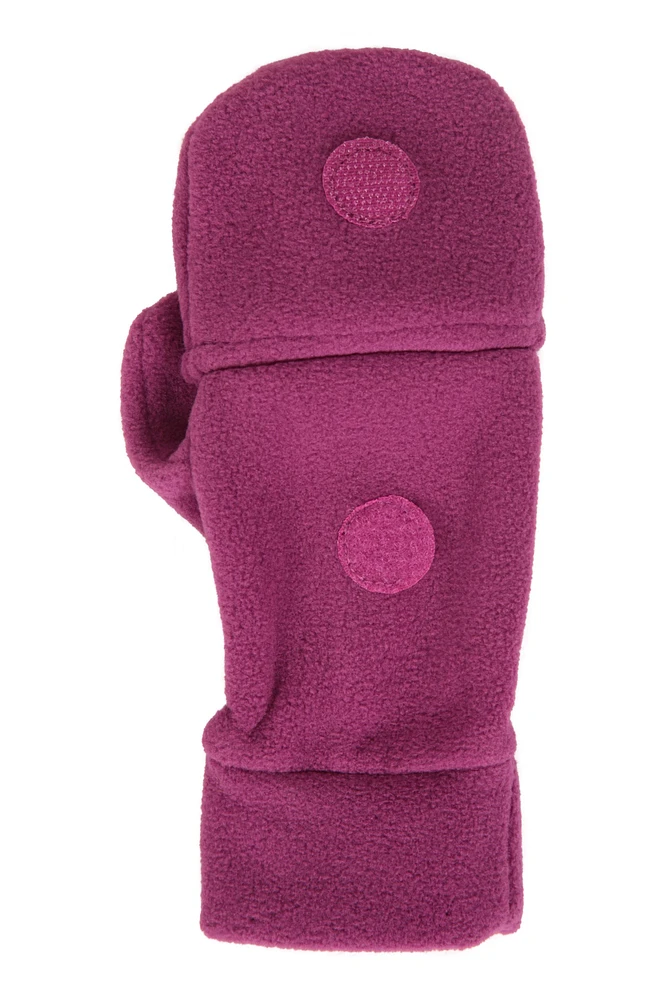 Fingerless Fleece Kids Mitten