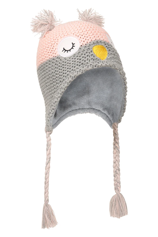 Owl Knitted Kids Hat