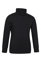 Meribel Kids Cotton Roll Neck Top
