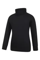 Meribel Kids Cotton Roll Neck Top
