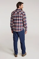 Trace Mens Flannel Long Sleeve Shirt