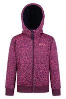Nevis Fur Lined Kids Hoodie