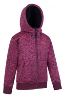 Nevis Fur Lined Kids Hoodie