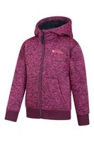 Nevis Fur Lined Kids Hoodie