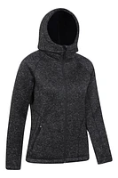 Nevis Womens Fur Lined Hoodie