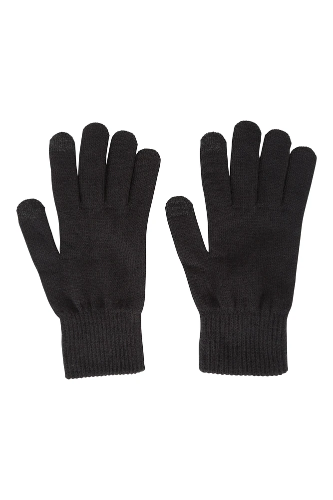Magic Touchscreen Mens Gloves - 2Pk