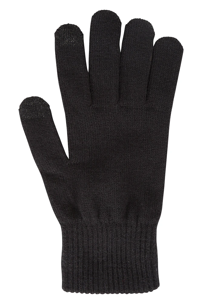 Magic Touchscreen Mens Gloves - 2Pk