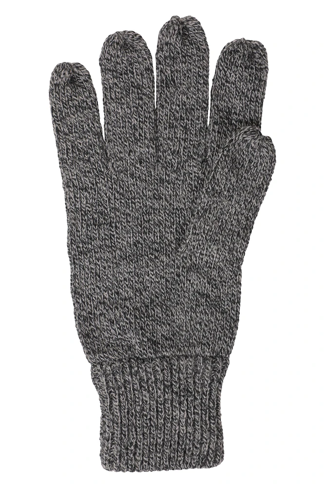 Compass Knitted Mens Gloves