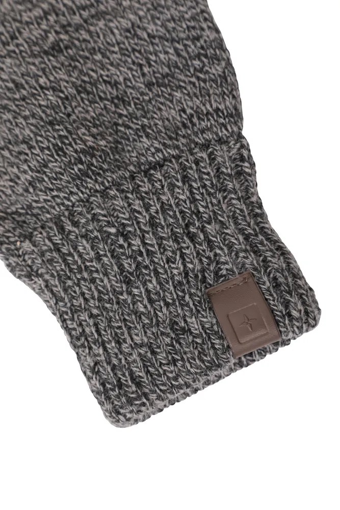 Compass Knitted Mens Gloves