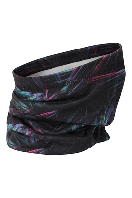 Printed Fleece Womens Neck Gaiter