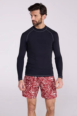 Mens Long Sleeve Rash Guard