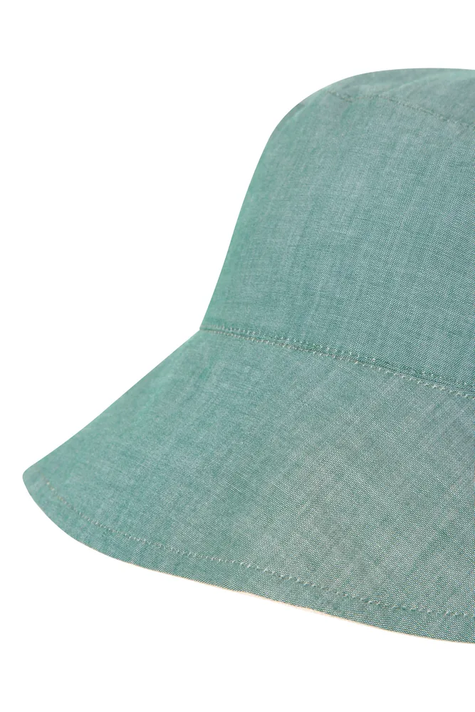 Reversible Plain Womens Bucket Hat