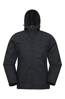 Exodus Printed Mens Showerproof Softshell Jacket