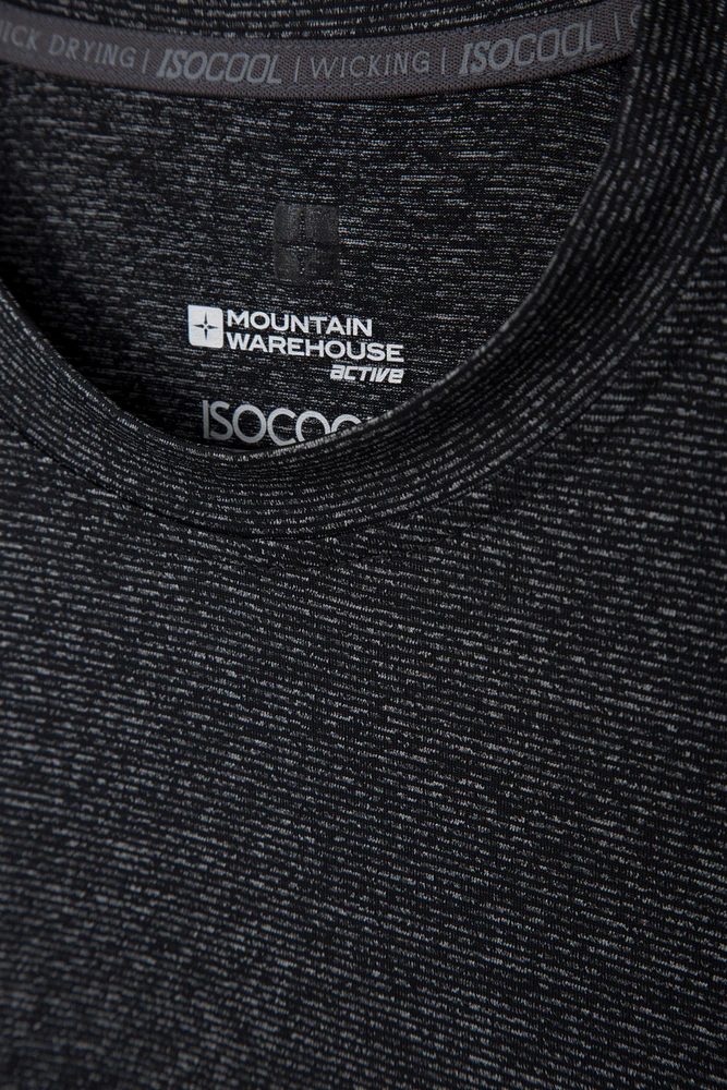 Agra IsoCool Mens Striped Top