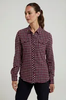 Willow Brushed Flannel Womens Shirt