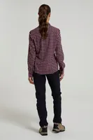 Willow Brushed Flannel Womens Shirt
