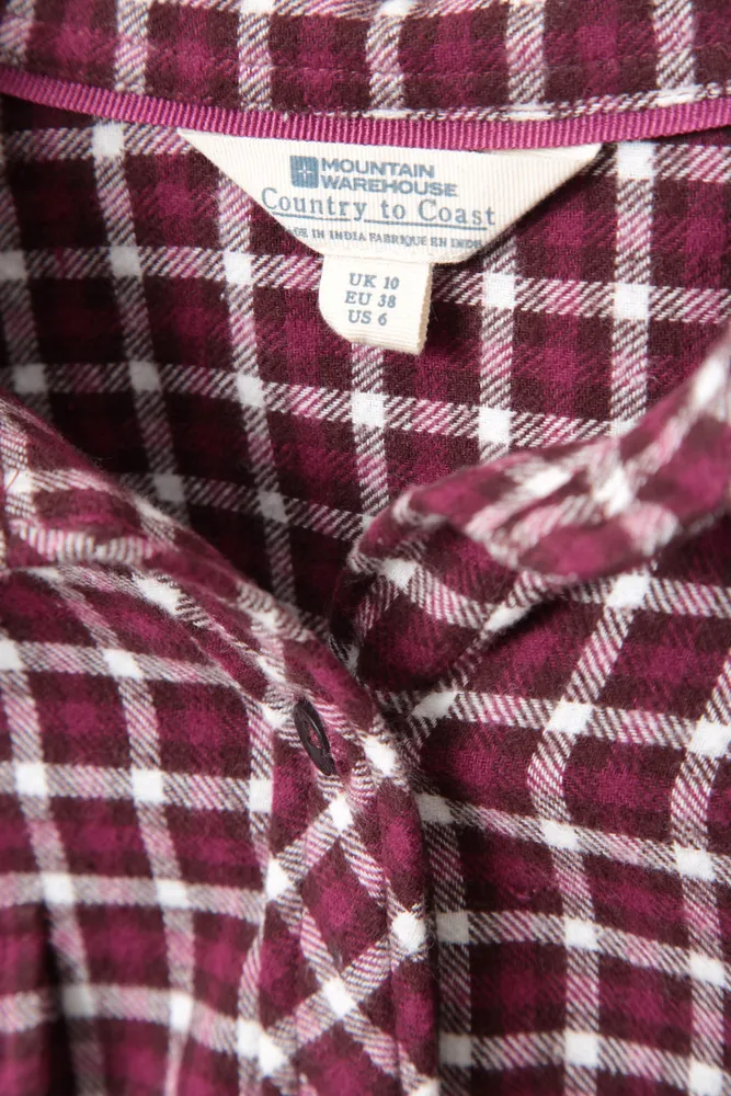 Willow Brushed Flannel Womens Shirt