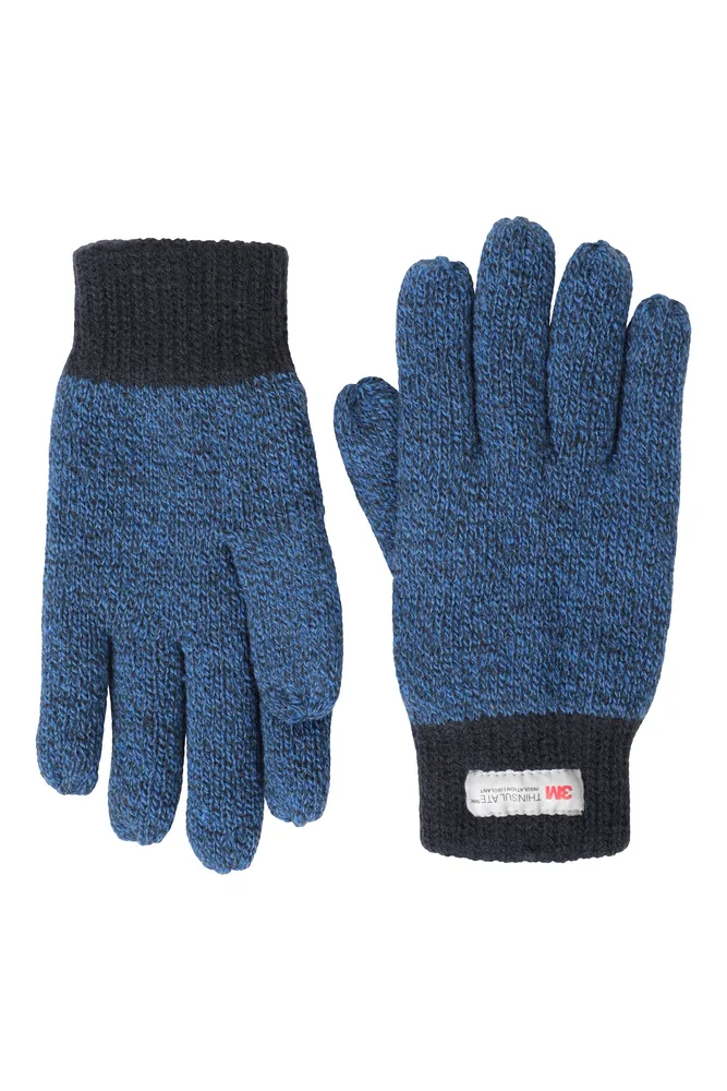 Kids Two-Tone Melange Thinsulate™ Gloves