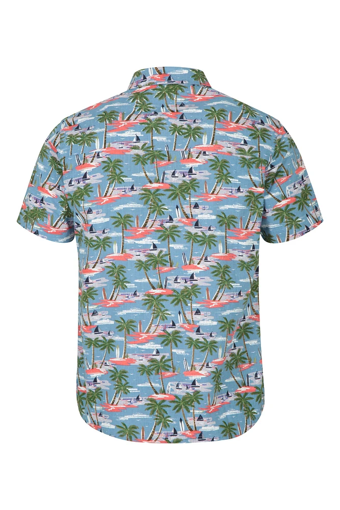 Hawaiian Short Sleeve Mens Shirt