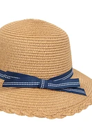Gardening Womens Straw Sun Hat with Bow