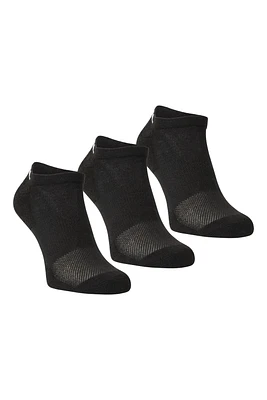 Cross The Line Mens Isocool Sneaker Socks 3-Pack