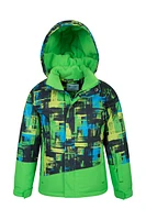 Downhill Kids Printed Ski Jacket