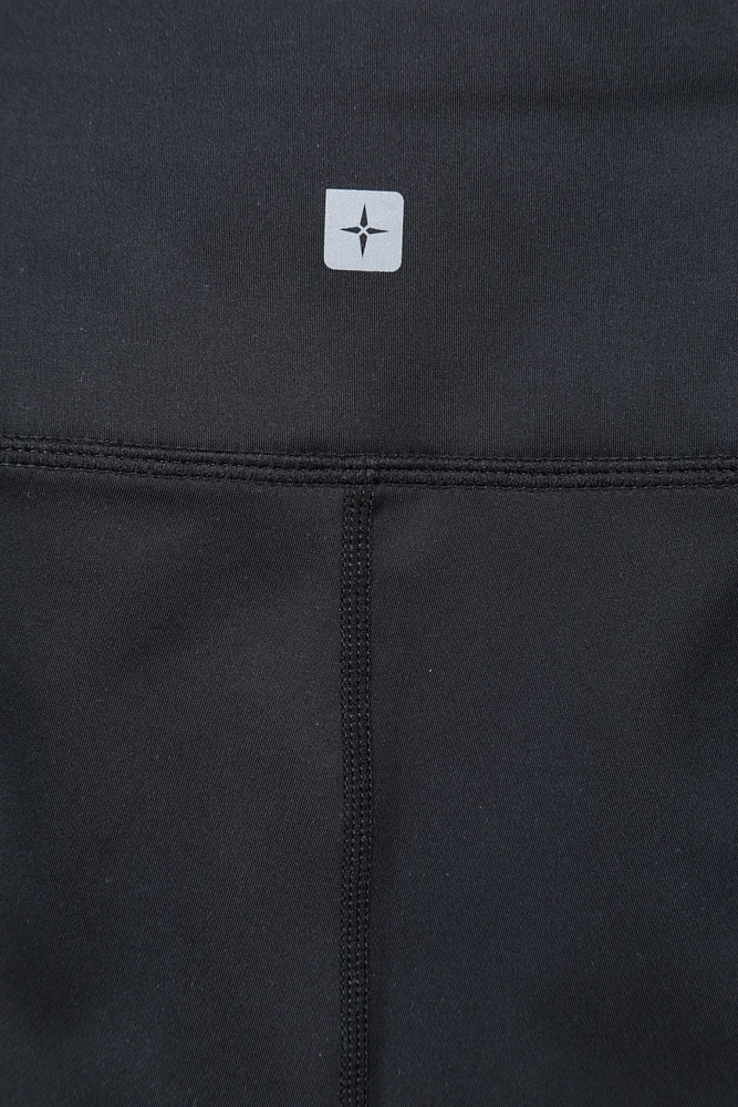 Blackout High-Waisted Womens Capri Leggings