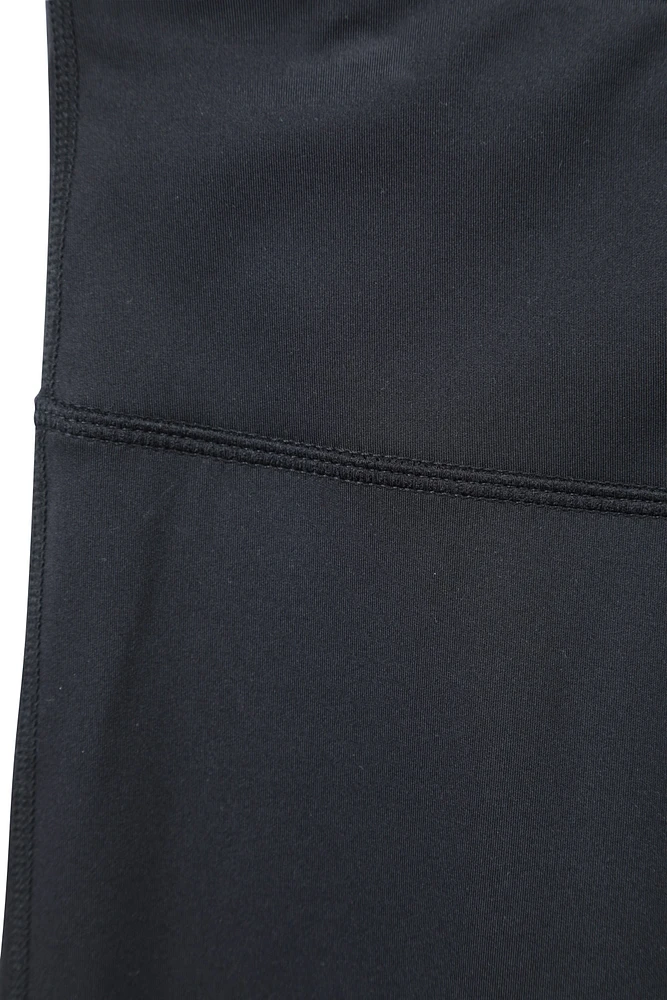 Blackout High-Waisted Womens Capri Leggings