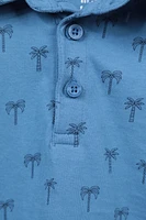 Printed Kids Polo Shirt
