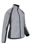 Shine 360° Reflective Womens Waterproof Jacket