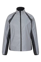 Shine 360° Reflective Womens Waterproof Jacket