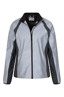 Shine 360° Reflective Womens Waterproof Jacket