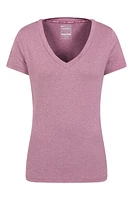 Vitality V Neck Womens Tee