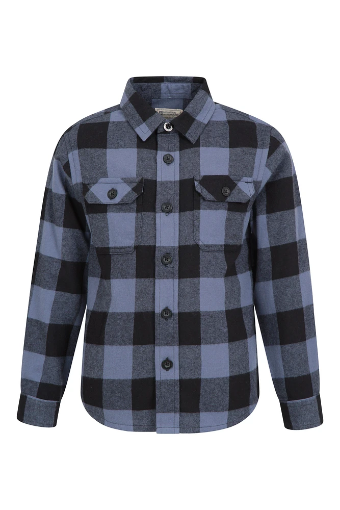 Flannel Kids Check Shirt