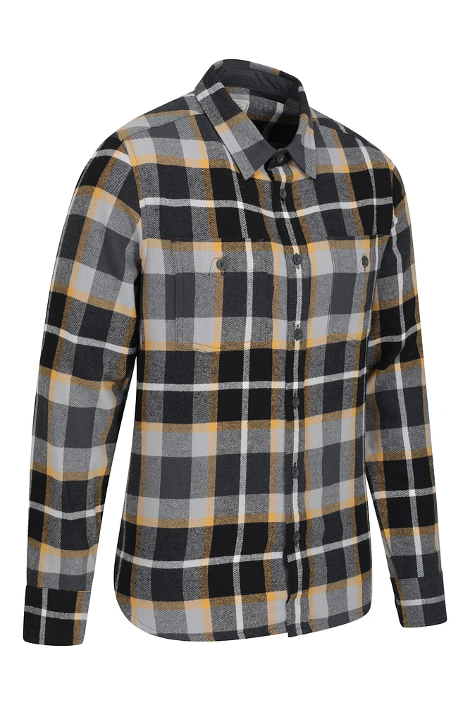 Lumberjack Flannel Long Sleeve Mens Shirt